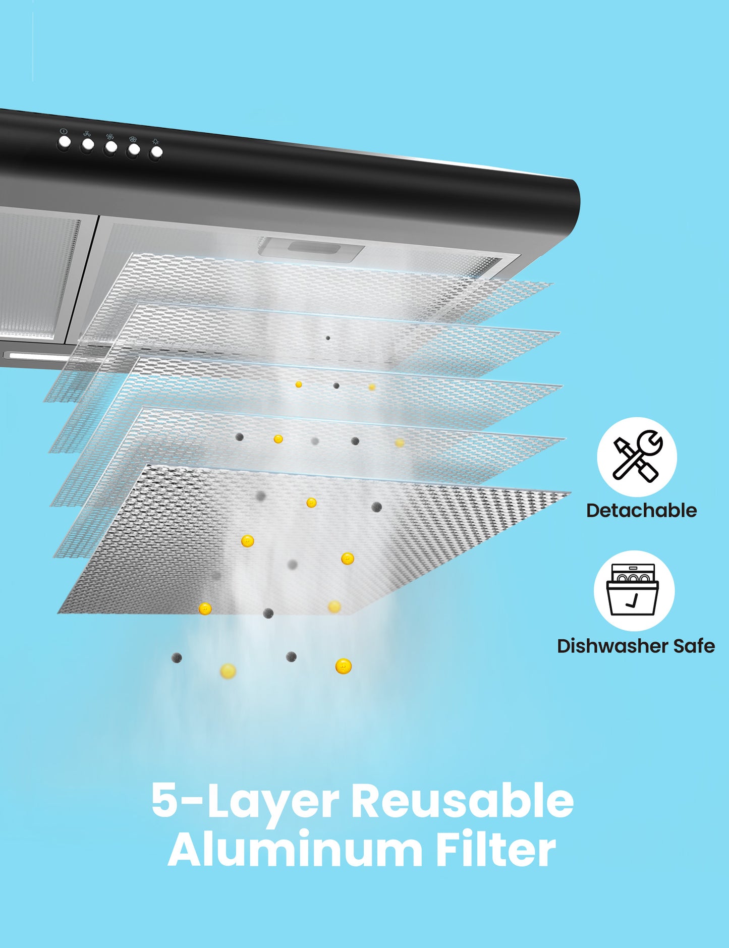 aluminum kitchen vent filters