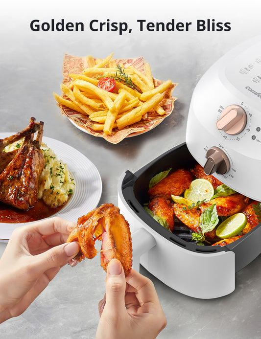 2.1 Qt Digital Air Fryer White