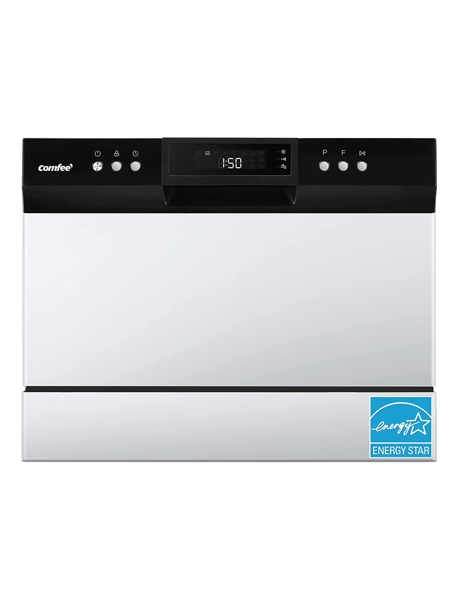 COMFEE Countertop Dishwasher, Energy Star Portable Dishwasher, 6
