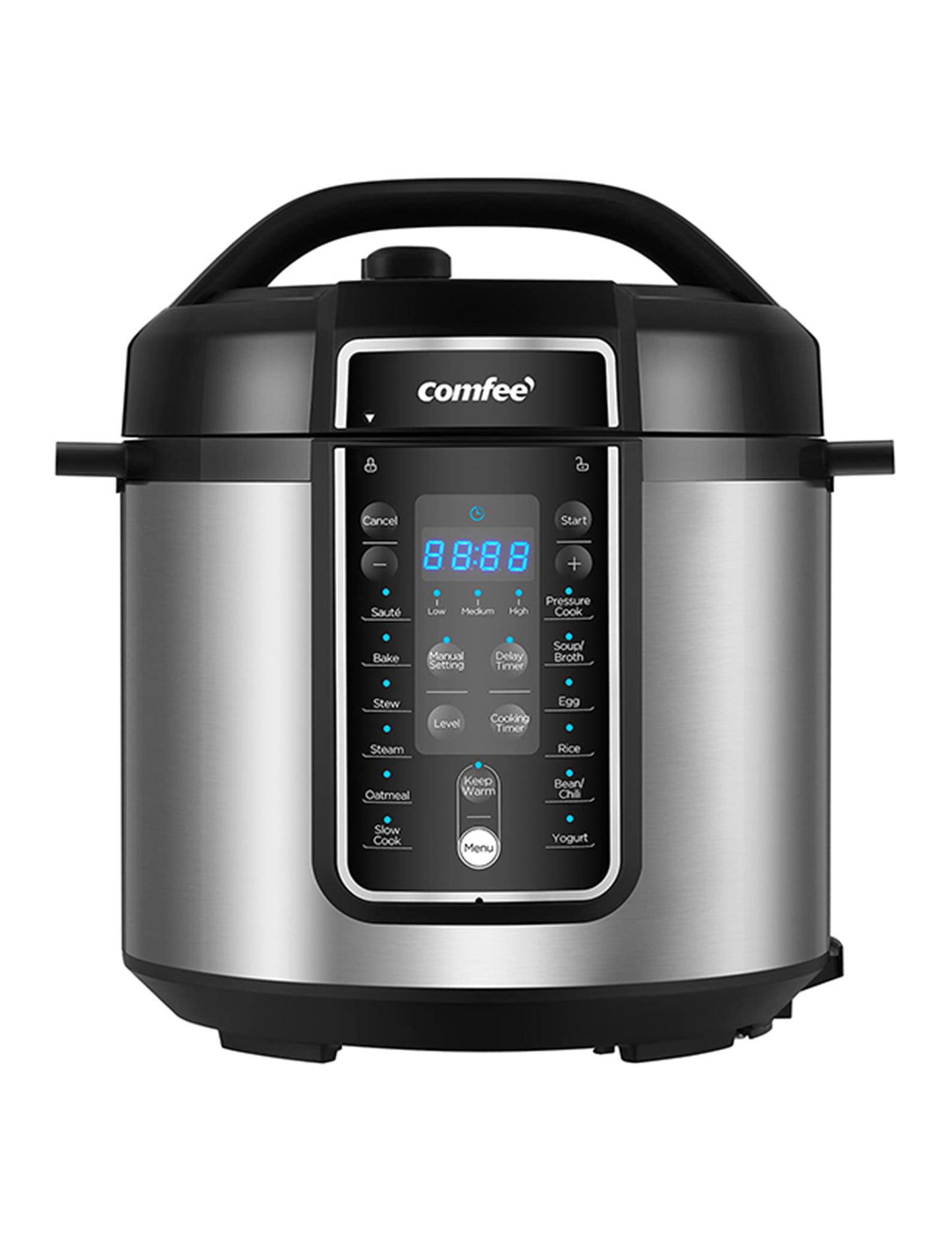 comfee stainless steel pressure cooker