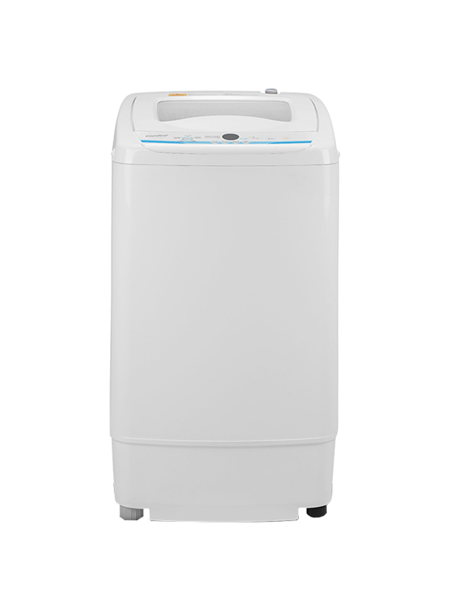 Comfee Portable Washing Machine, 0.9 Cu.Ft Compact Washer with LED Display, 5 Wash Cycles, 2 Built-In Rollers, Space Saving Full-Automatic Washer