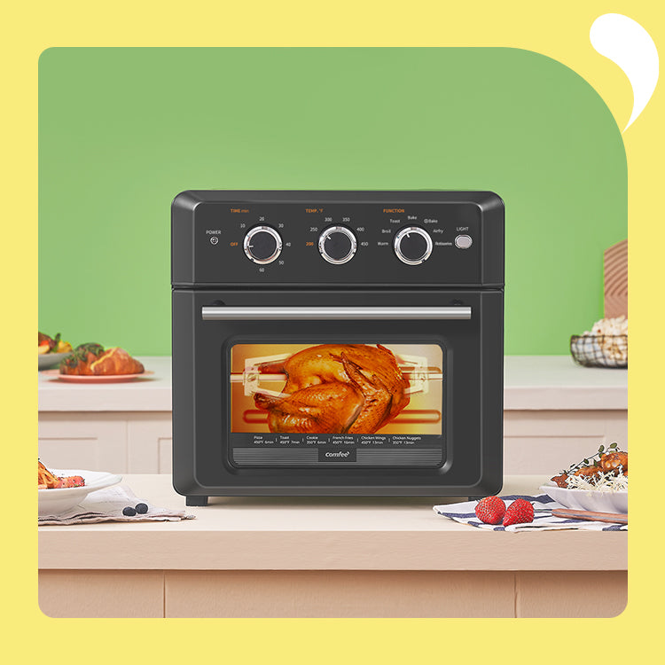 The Ultimate 2in1 Toaster Oven and Air Fryer Awaits! Comfee’
