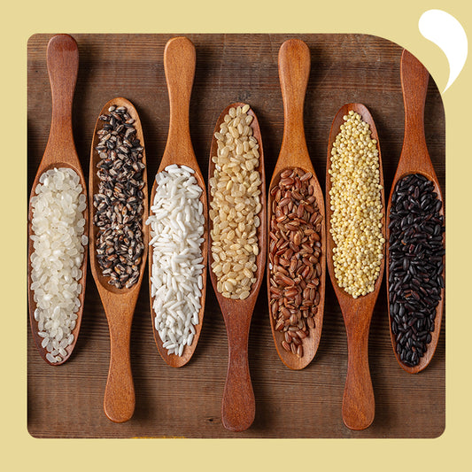 various of rices