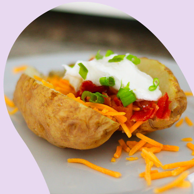 Microwave Baked Potato Comfee’