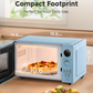 0.9 Cu.ft Retro Microwave Oven - Green