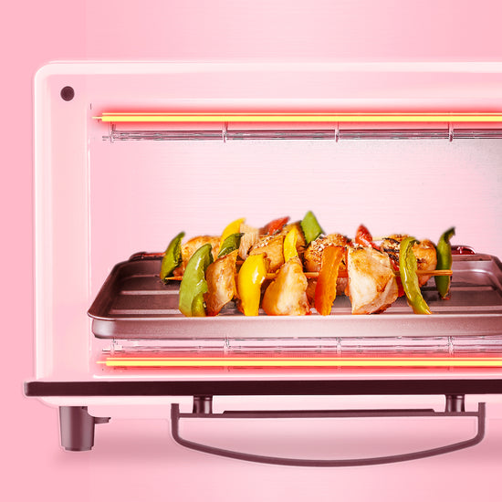  COMFEE' Mini 2-Slice Toaster Oven, Countertop toaster