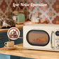 0.7 Cu.ft Retro Microwave Oven - Apricot