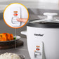 detailed function of comfee mini rice cooker