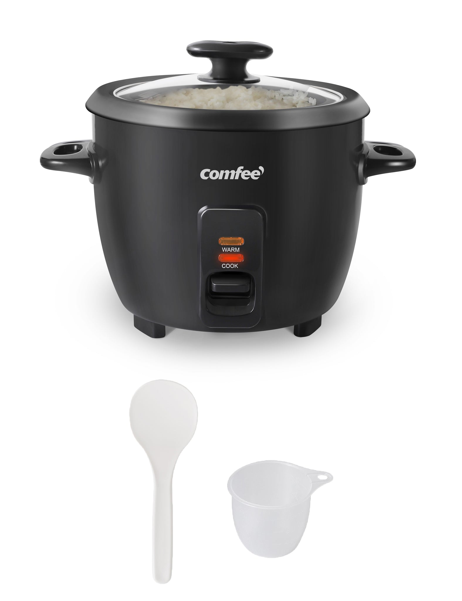 comfee mini black rice cooker