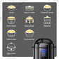 9 functions show above a pressure cooker