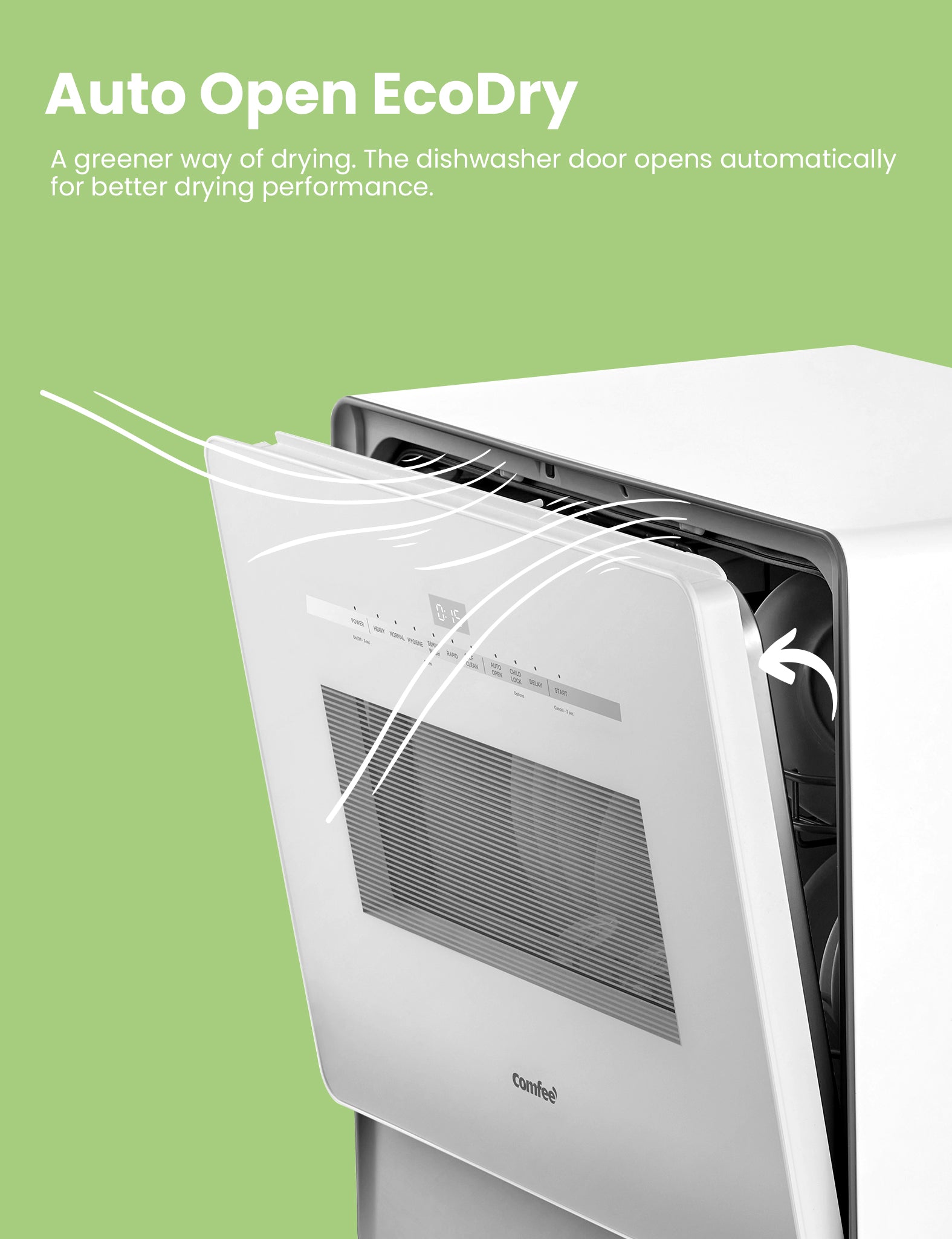 Portable Countertop Dishwasher – Comfee