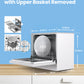 dimensions of comfee portable countertop dishwasher