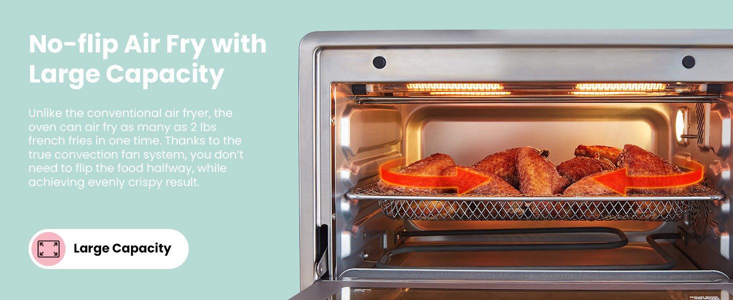 Flashwave Rapid Heat Toaster Oven Combo Comfee Comfee’