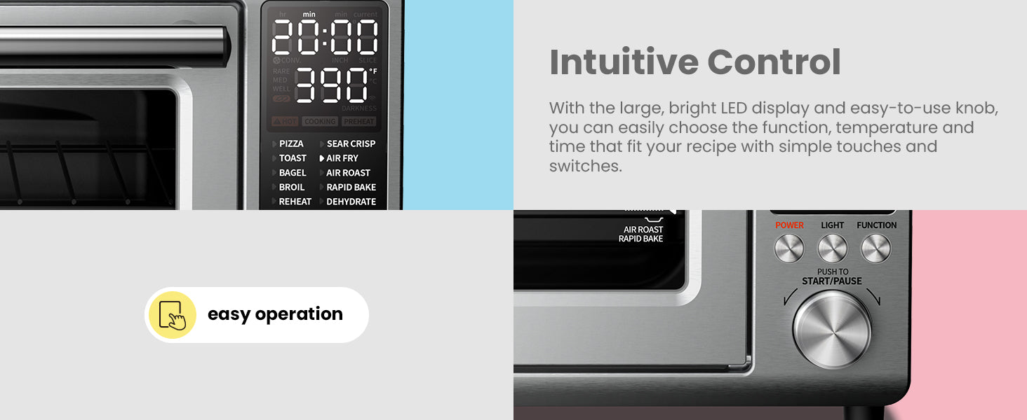 Flashwave Rapid Heat Toaster Oven Combo Comfee Comfee’