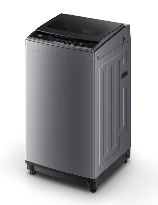 overview of grey comfee washing machine