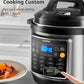 comfee pressure cooker button panel