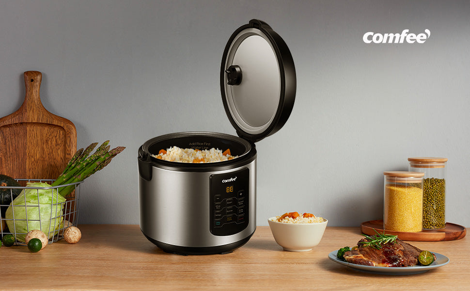 COMFEE' Rice Cooker 2 QT Review & Instructions Manual
