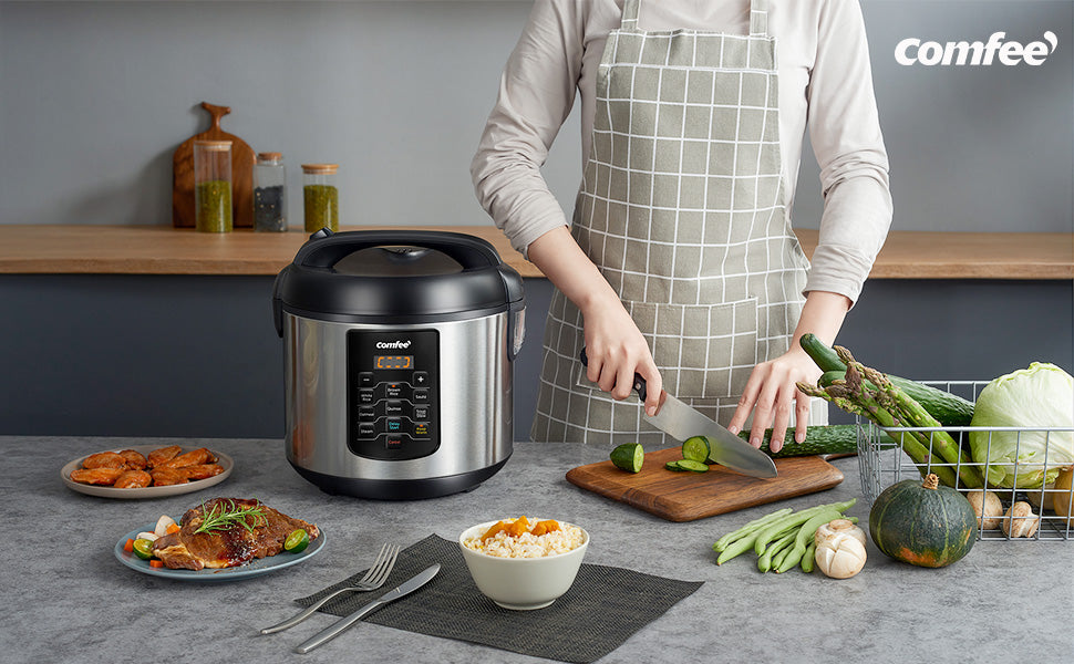 Electric Rice Cooker With Stainless Steel Inner Pot - Comfee – Comfee’