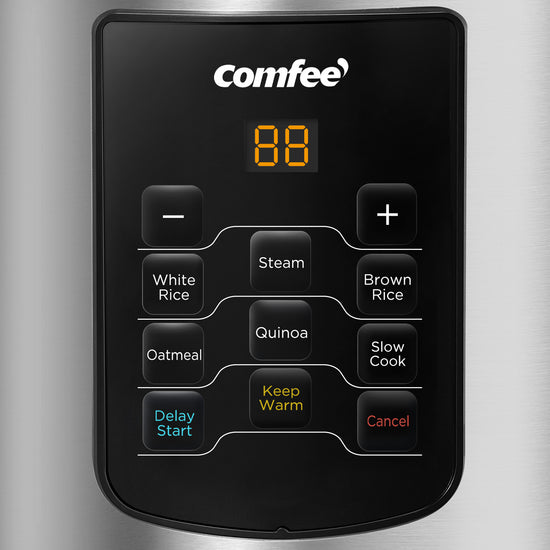 control panel of 2qt rice cooker
