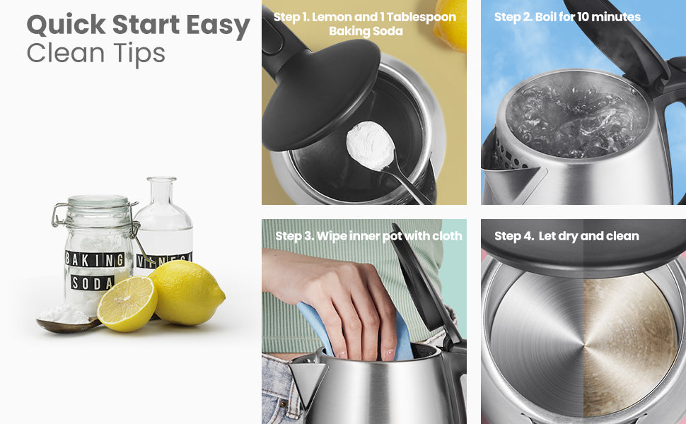 how to use electric tea kettle