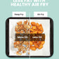 chicken nuggets oil comparison between deep frying and air frying