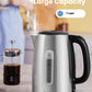 comfee stainless steel electric kettle with 1.7L capacity