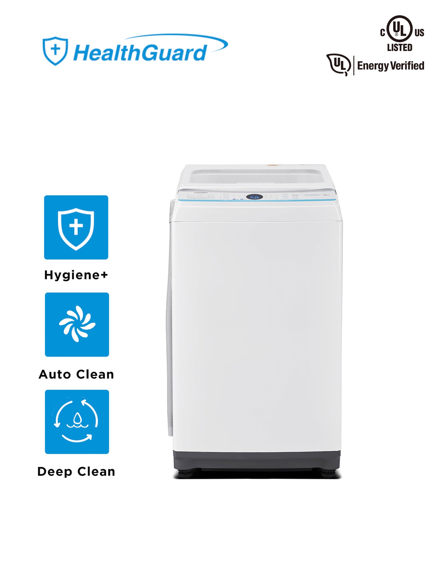 features of white washing machine