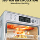 Air fryer toaster oven heating principle