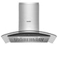 comfee range hood with curved glass and gesture sensing control design