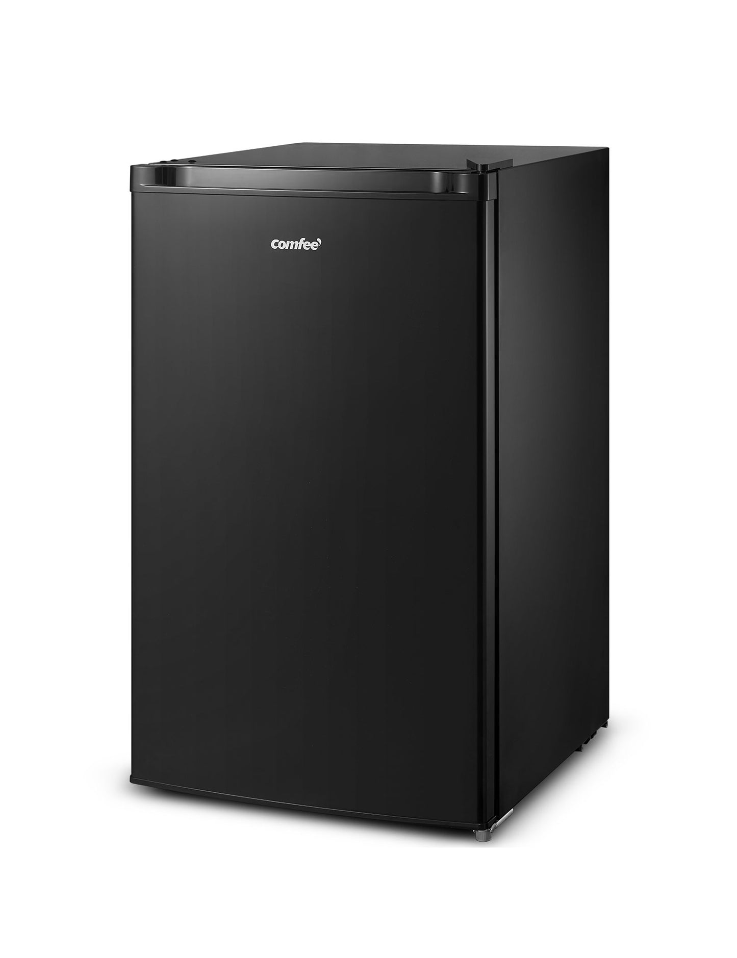 black compact refrigerator