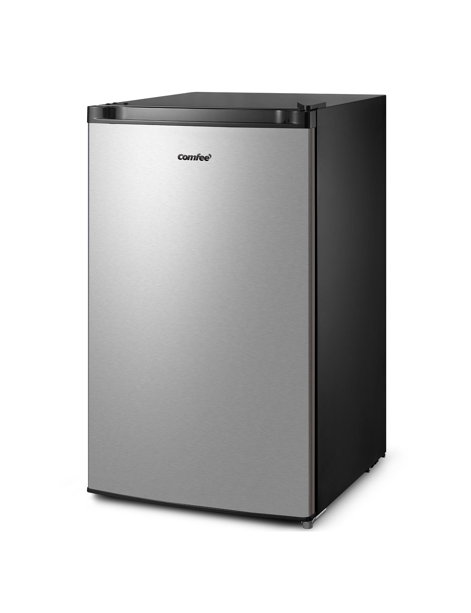 grey compact refrigerator