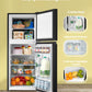 capacity of black comfee compact refrigerator
