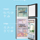 refrigerator with two levels of temperature for storing different foods