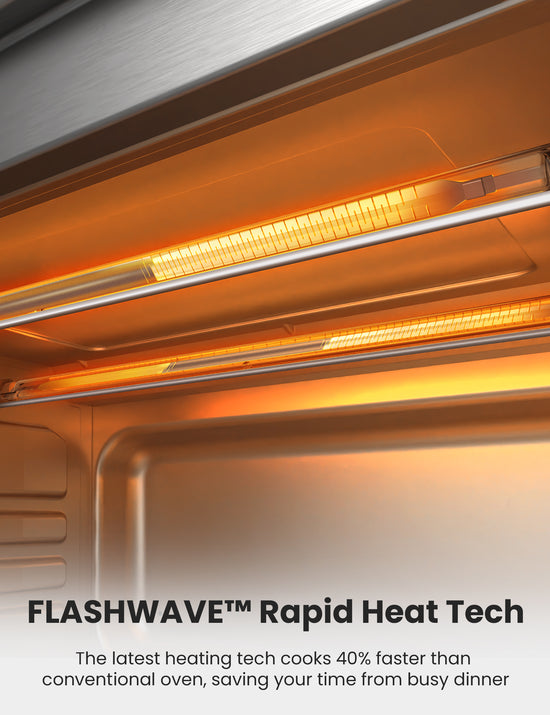 Flashwave Rapid Heat Toaster Oven Combo Comfee Comfee’