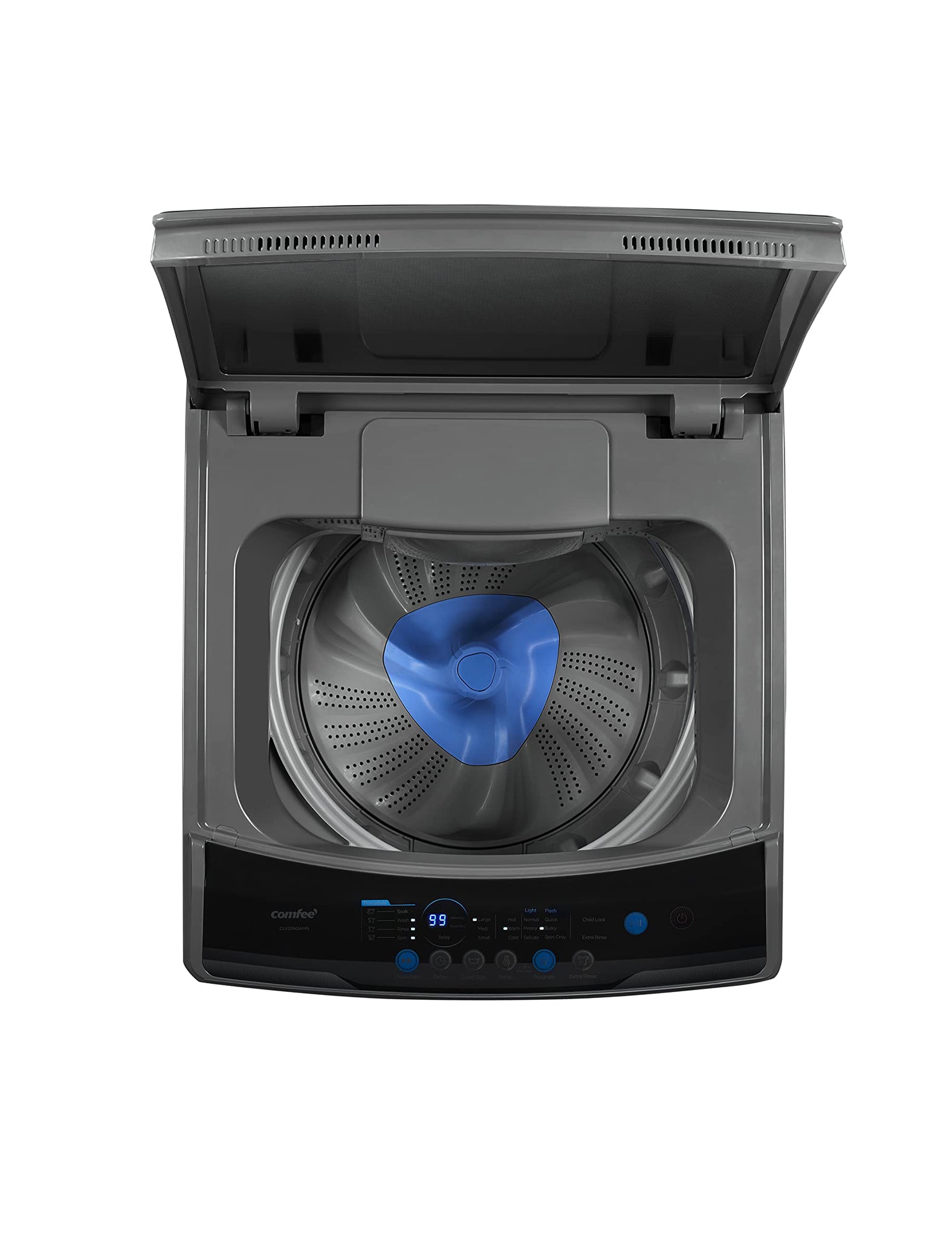 COMFEE' Washing Machine 2.4 Cu.ft LED Portable Washin Environmentally  Friendly, Child Lock for RV, Dorm, Apartment Magnetic Gray - AliExpress