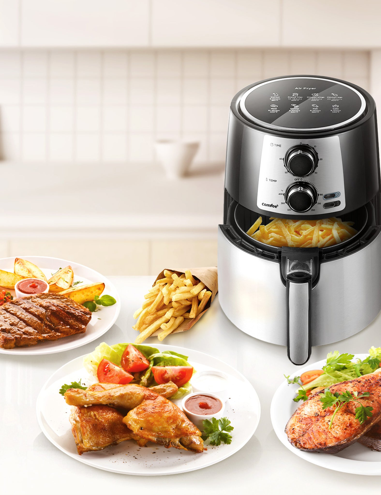 Digital Air Fryers ComfeeN Comfee’