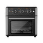 black comfee air fryer toaster oven