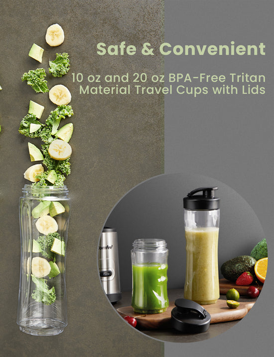 Compact Personal Blender For Smoothies and Juice Comfee Comfee’