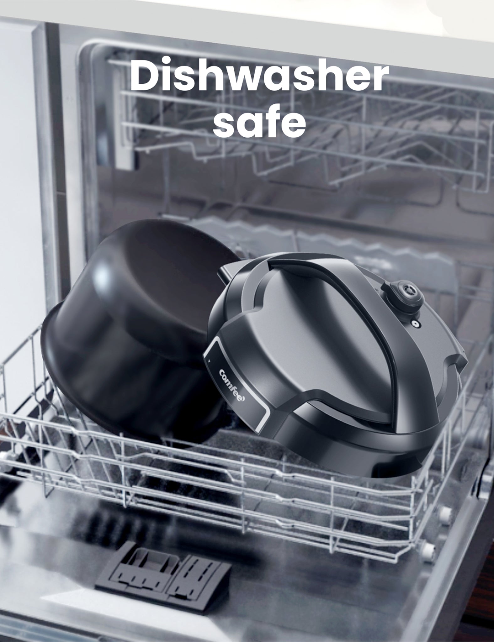 pressure cooker parts in the dishwasher