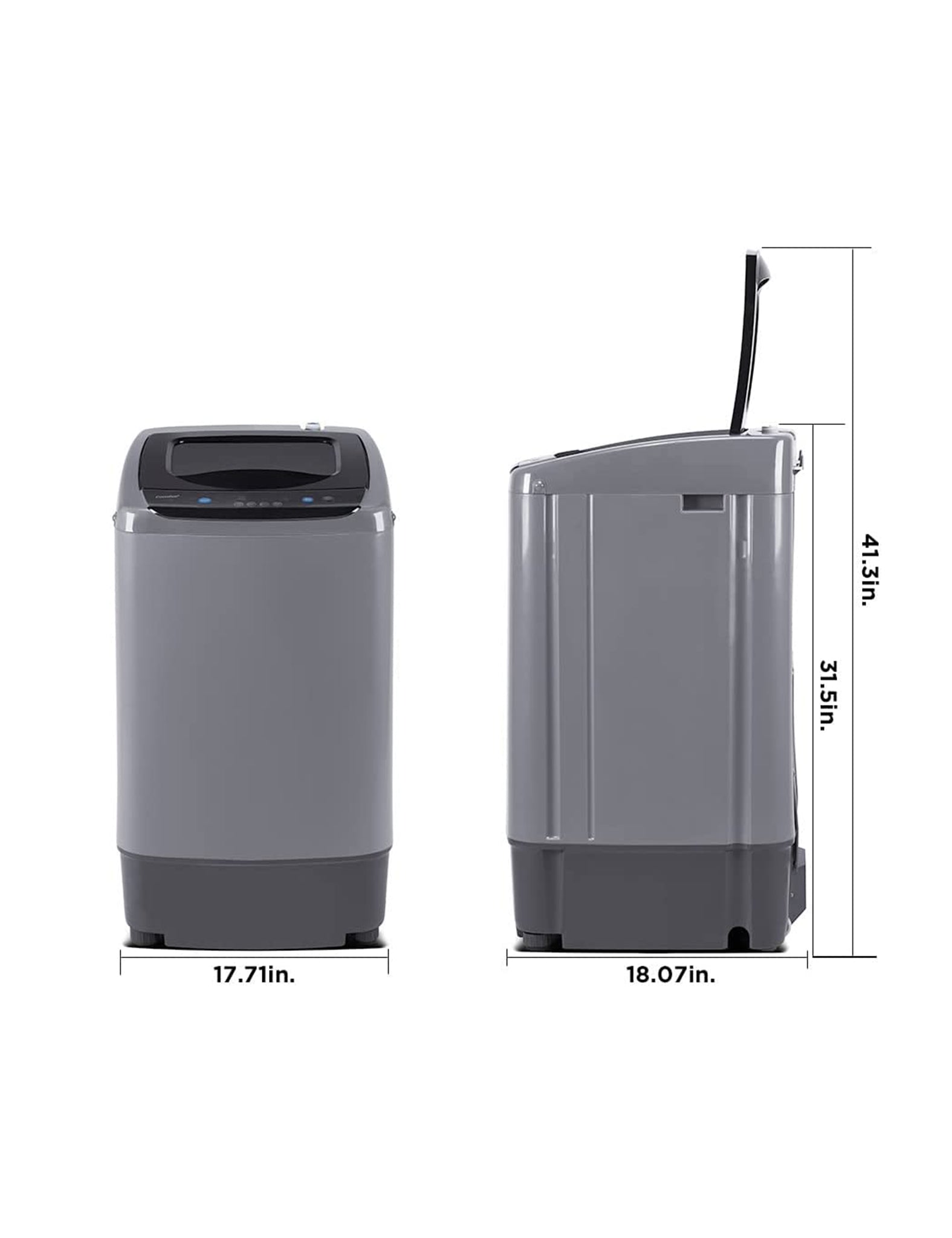 size dimensions of comfee portable washing machine