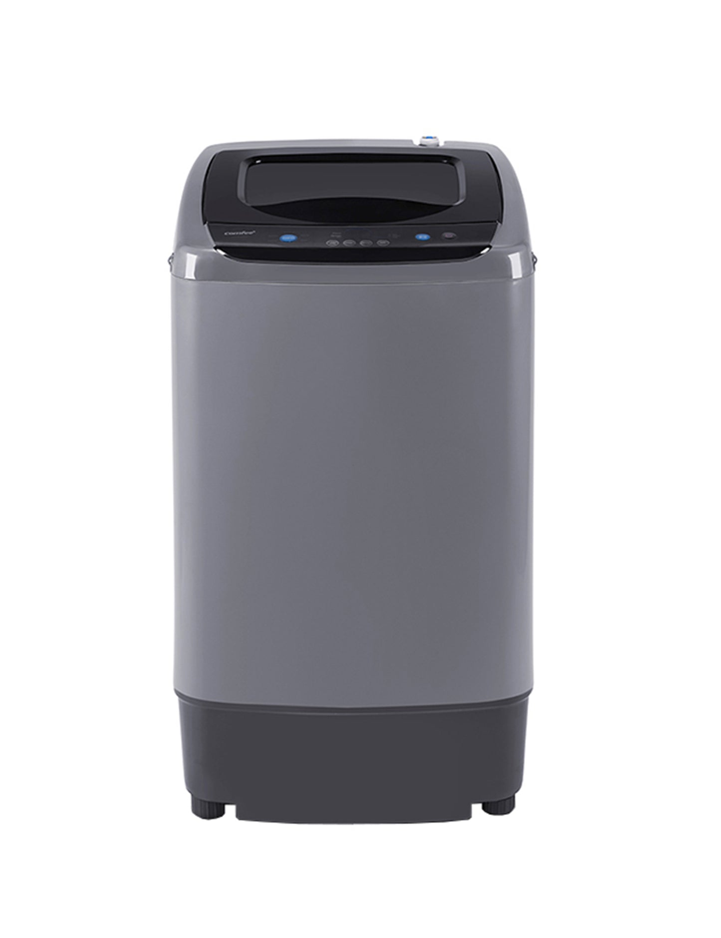 grey portable washing machine