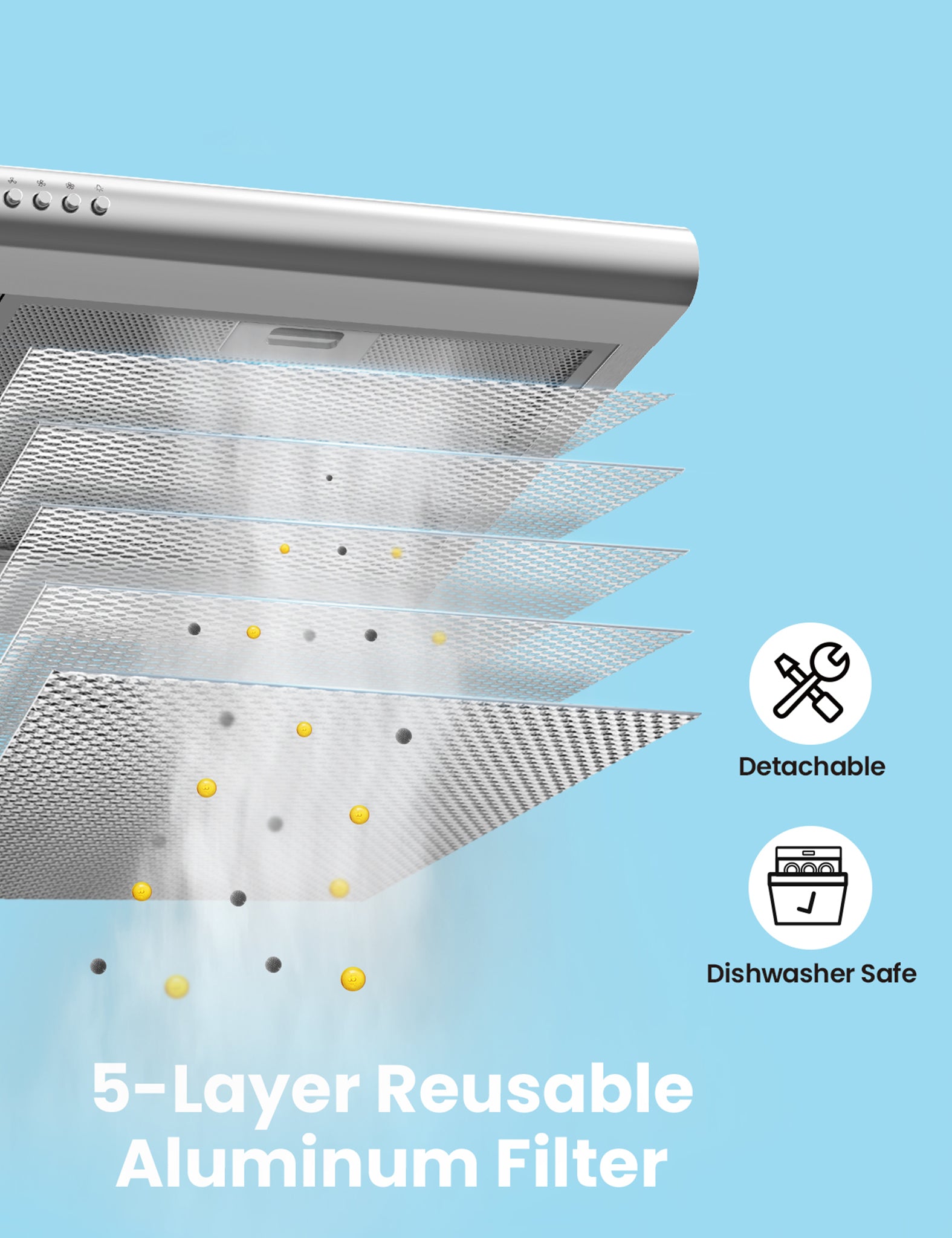 aluminum kitchen vent filters