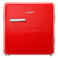 red retro style comfee refrigerator