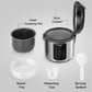 tools included with the comfee stainless steel rice cooker