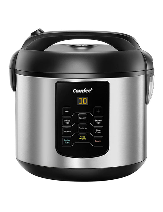 Stainless Steel Electric Rice Cooker With Steamer Comfee Comfee’