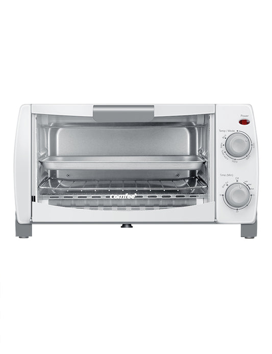 white comfee countertop toaster oven